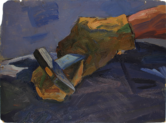 Бабицын Виктор Алексеевич. Этюд к картине «Кровельщик»